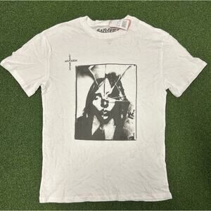 Lady Gaga Mayhem White T-Shirt M Graphic Band Tee EUC